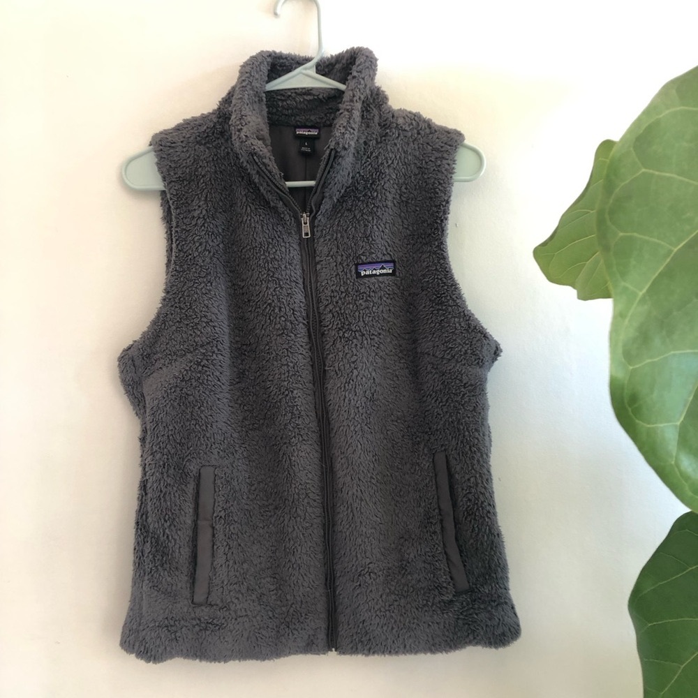 Patagonia Teddy Fleece Vest-large